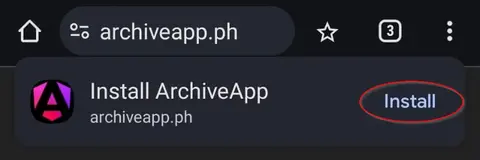 Installation Popup Guide