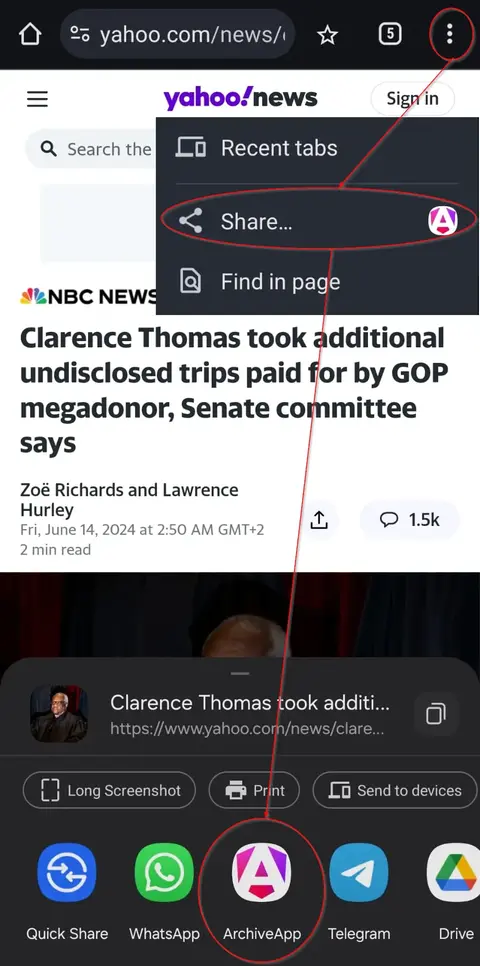 Guide to Sharing Articles